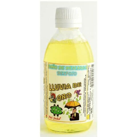 BAŇO DE DESCARGA DESPOJO LLUVIA DE ORO 250 ML ESOTERISMO SANTERIA VENEZUELA in Saponi esoterici Agbon - Martinsicuro, commercioVirtuoso.it