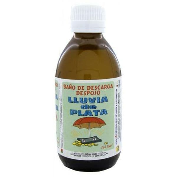 BAŇO DE DESCARGA DESPOJO LLUVIA DE PLATA 250 ML ESOTERISMO SANTERIA VENEZUELA in Saponi esoterici Agbon - Martinsicuro, commercioVirtuoso.it