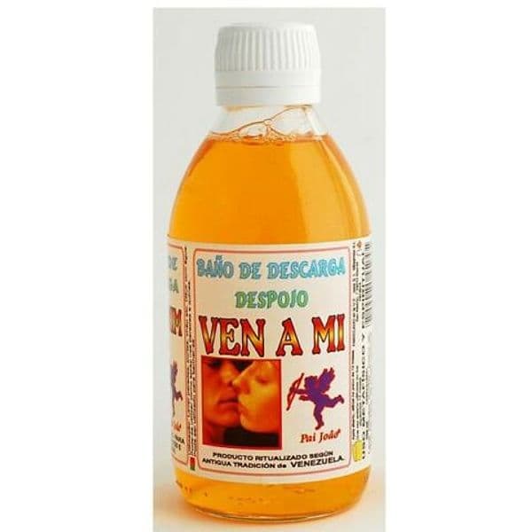 BAŇO DE DESCARGA DESPOJO VEN A MI 250 ML ESOTERISMO SANTERIA VENEZUELA