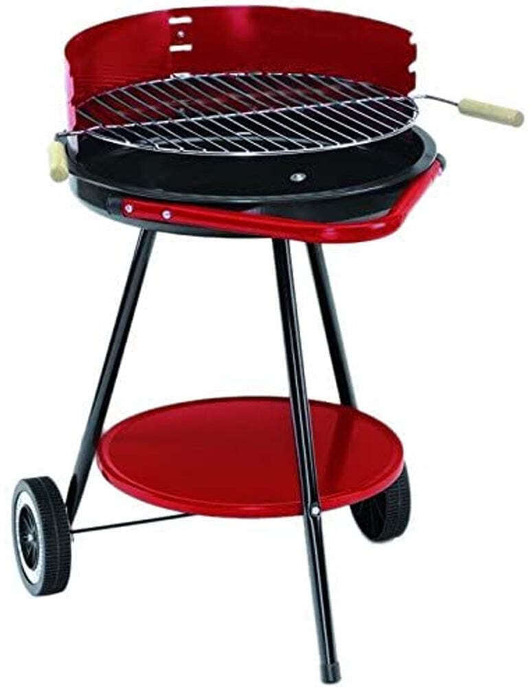 Barbecue a Carbone Carbonella BBQ Grill in Metallo 4 livelli con Ruote 48cm in Barbecue a carbone Esplodia - Napoli, commercioVirtuoso.it