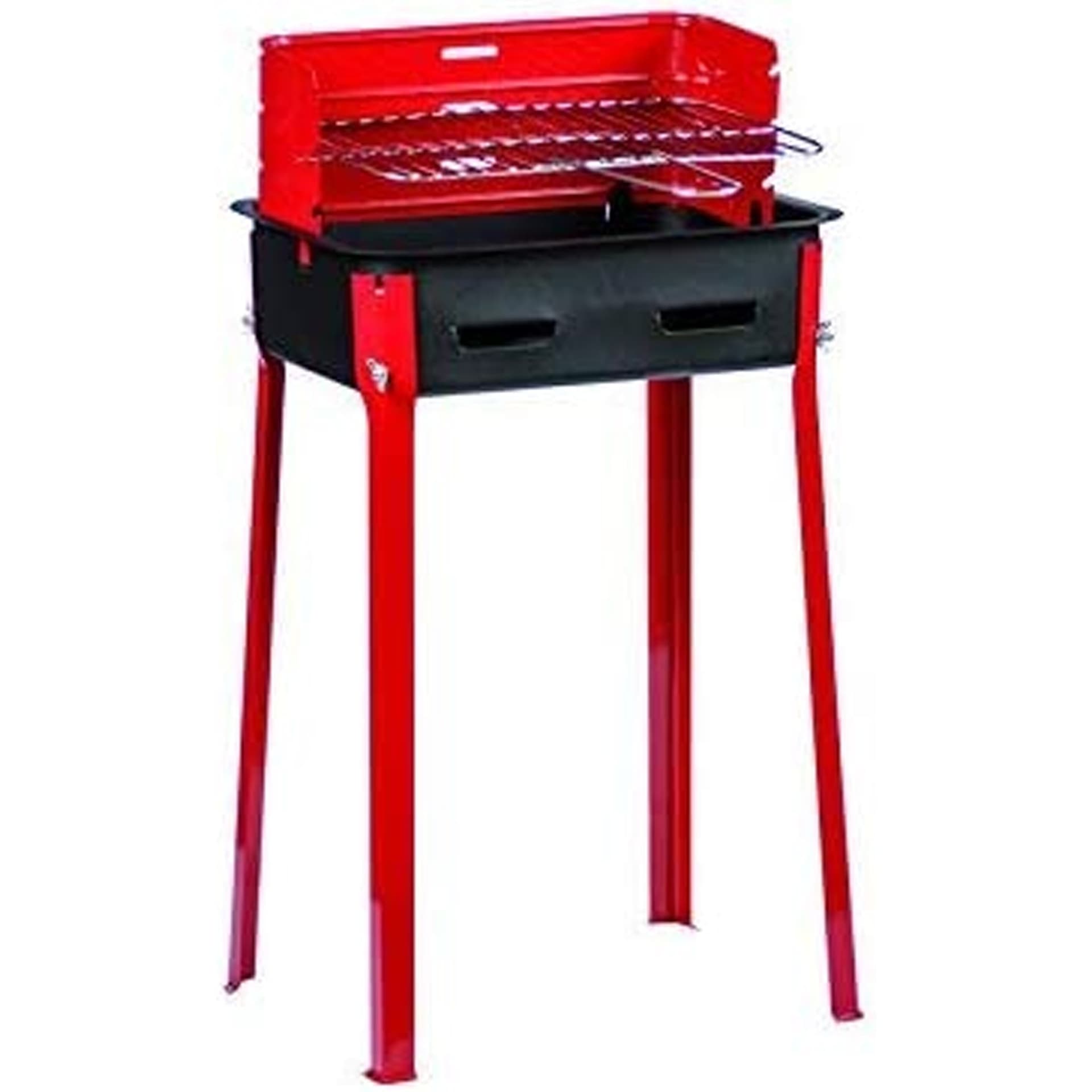 Barbecue A Carbone Carbonella Bbq Grill Metallo Con Paravento Griglia 25x35cm Articoli da Giardino > Barbecue > Prodotti Da Esterno Trade Shop italia - Napoli, Commerciovirtuoso.it