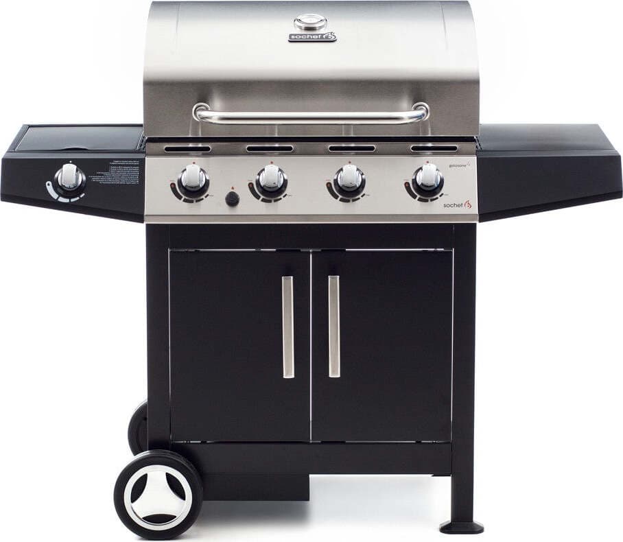 Barbecue A Gas Acciaio Inox Golosone 4 Sochef Barbecue Griglia A Gas Griglia Carrello Barbecue Barbecue Da Giardino Cottura A Pietra Lavica E Australiana Giardino e giardinaggio/Barbecue e picnic/Barbecue e affumicatori/Barbecue da giardino e terrazza/Barbecue a gas Ferus - Montoro, Commerciovirtuoso.it