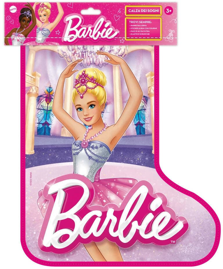 Barbie Calza Mattel 2024 Calza Della Befana Con Tante Sorprese E Accessori in Calze Cartoleria Deja Vu - Crotone, commercioVirtuoso.it