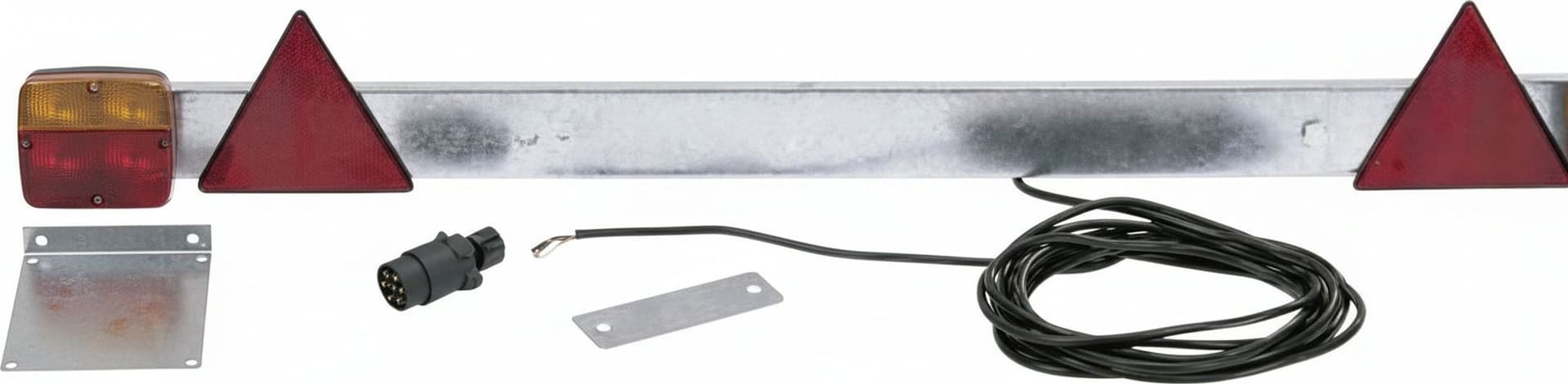Barra con fanali posteriori 12V e lunghezza regolabile 1,18-1,72 metri Confezione da 1pz in Blocchi fari posteriori GardenStore - Novellara, commercioVirtuoso.it