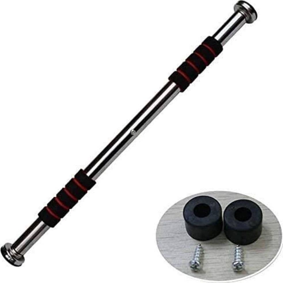 Barra-Per-Trazioni-Porta-Regolabile-Da-0,8-A-1,2-Mt-Allenamento-Fitness-Chin-Up