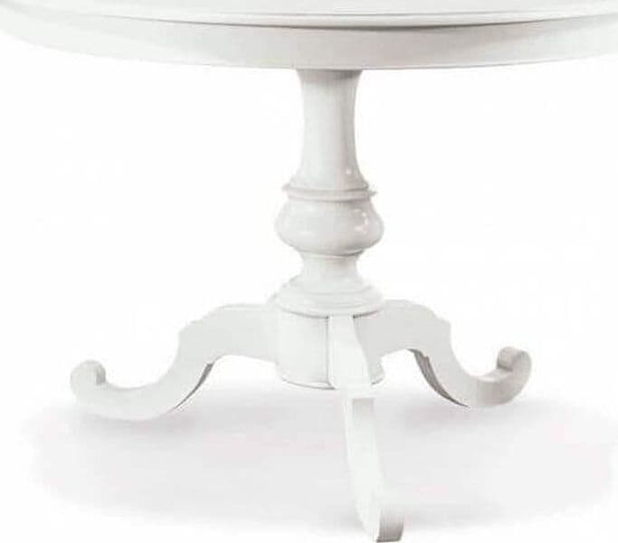BARRY---tavolo-da-pranzo-allungabile-in-legno-massello-tondo-100/140-Bianco-Milani-Home