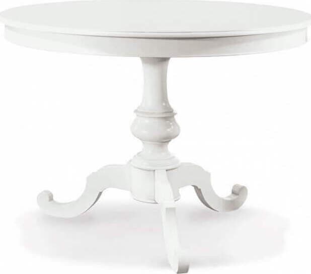 BARRY---tavolo-da-pranzo-allungabile-in-legno-massello-tondo-100/140-Bianco-Milani-Home