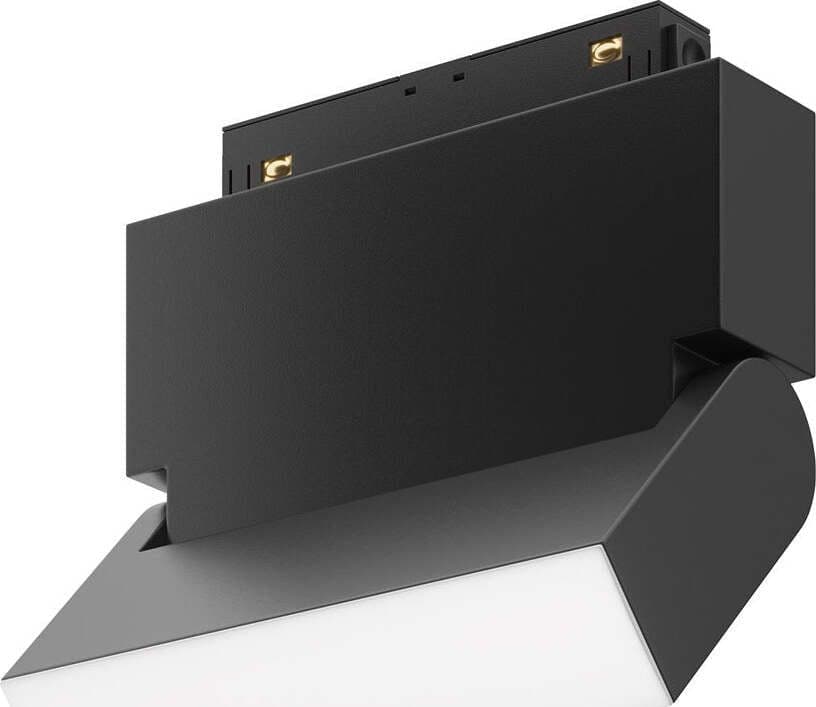 Base-Di-Illuminazione-Basic-Per-Binario-Moderno-Alluminio-Nero-10W-Luce-Calda