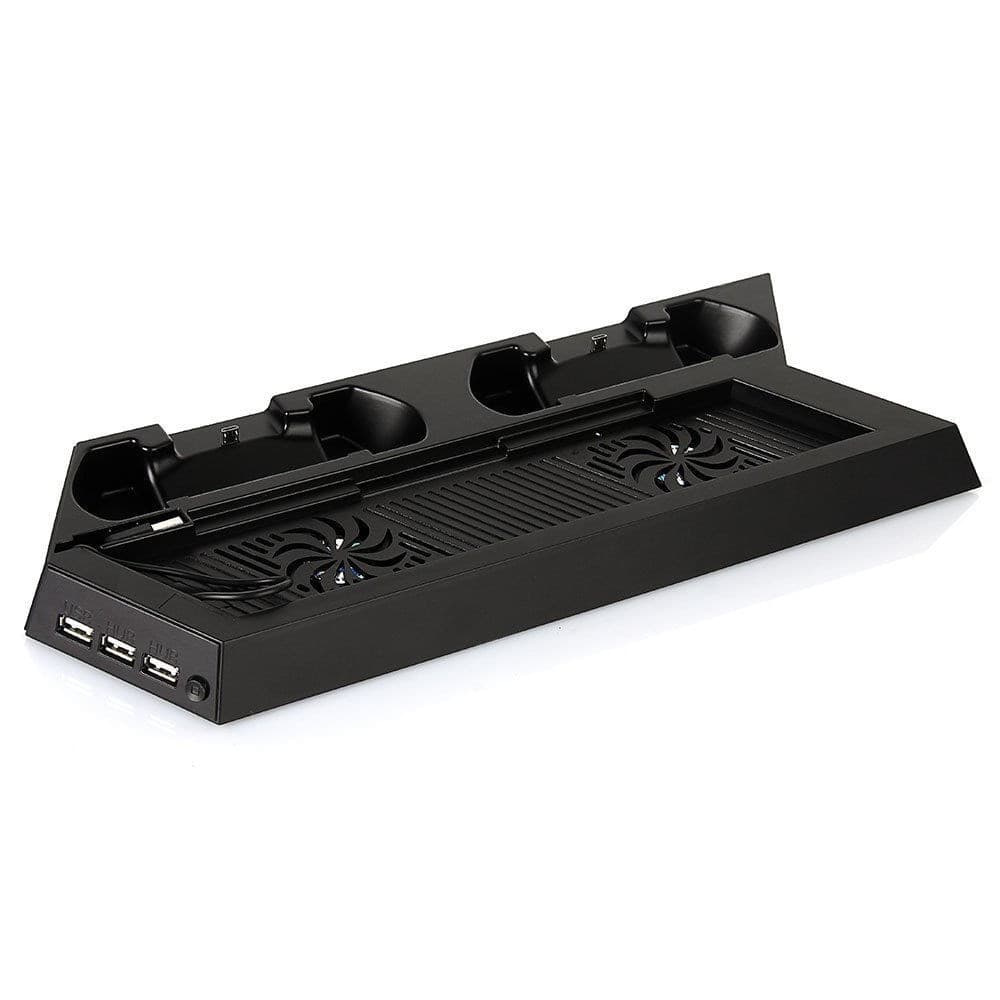 BASE DI RICARICA DOPPIA CON VENTOLA PER PS4 CONSOLE CONTROLLER JOYPAD HUB USB Videogiochi/PlayStation 4/Accessori/Batterie e caricabatterie/Caricabatterie Trade Shop italia - Napoli, Commerciovirtuoso.it