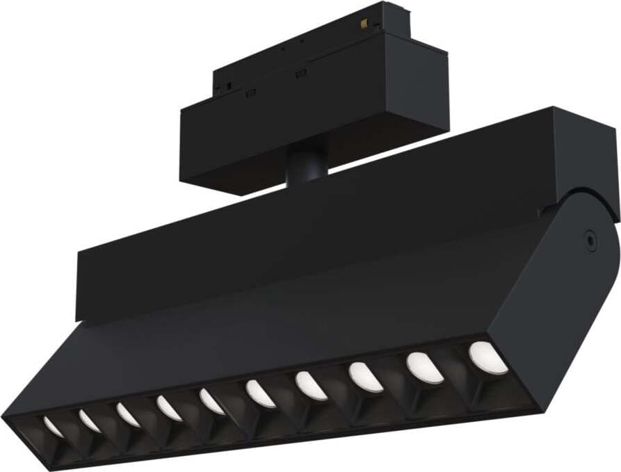 Base-Illuminazione-Points-Rot-Binario-Moderno-Alluminio-Nero-20W-Luce-Naturale