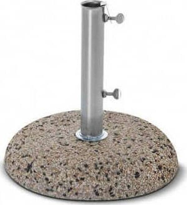 Base-ombrellone-palo-centrale-mini-kg-15-diametro-35-mm-Grigio-Milani-Home