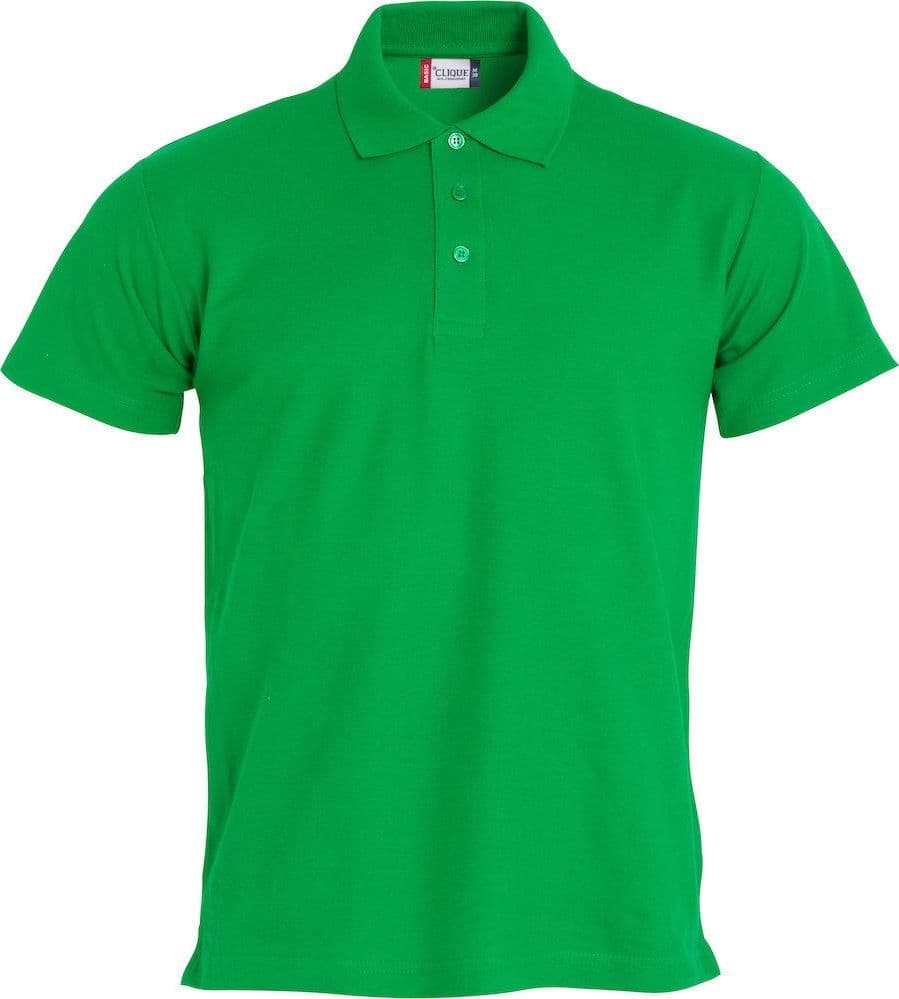 Basic Polo Verde Acido Polo Manica Corta in Polo Dresswork - Como, commercioVirtuoso.it