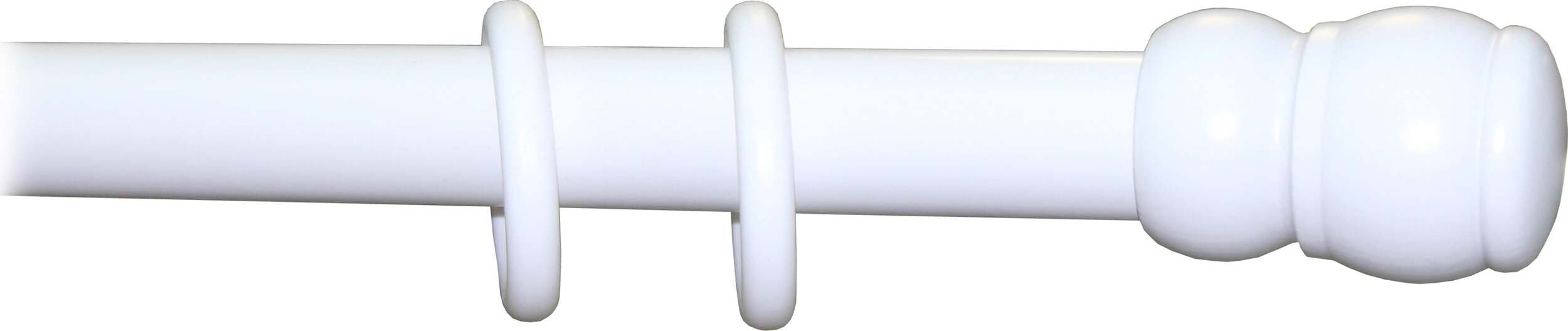 Bastone Da Tenda Legno Bianco 300 Cm Anelli Inclusi Bastone Terminali Arrotondati Diametro 35mm Bastone Per Tende Casa e cucina/Tessili per la casa/Accessori per tende e tendine/Bastoni e binari Ferus - Montoro, Commerciovirtuoso.it