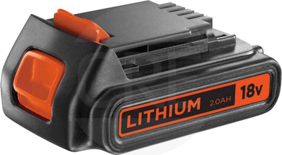 Batteria-Lithium-18V-2.0Ah-BL2018-Black&Decker