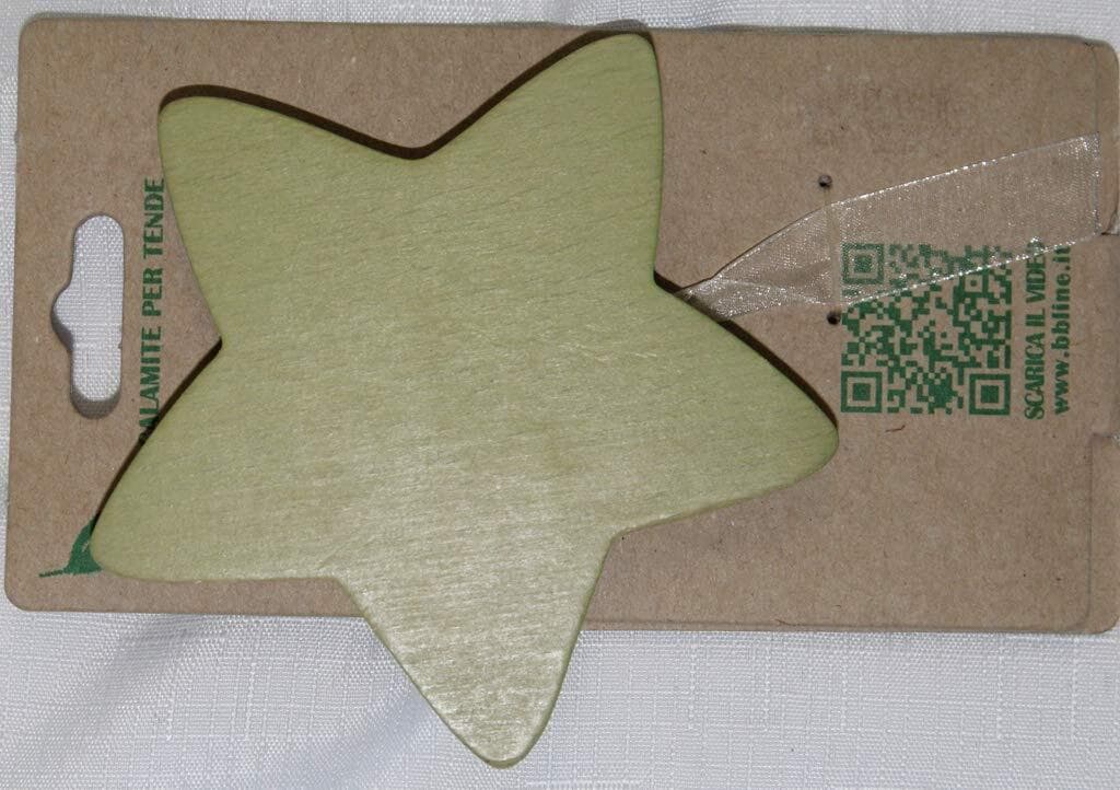 BBLINE-1-Stella-REGGITENDA-Magnetica-in-Legno-Colore-Verde-Mela