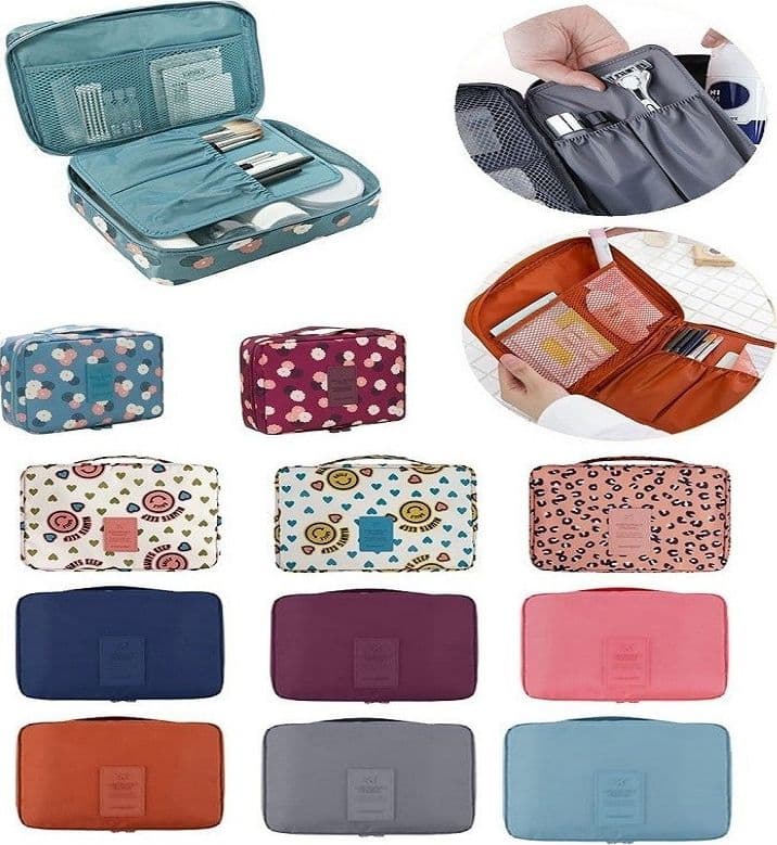 Beauty Case Borsello Trucco Make Up Trousse Tasca Sacchetto Da Viaggio Organizzatore Bellezza/Accessori e strumenti di bellezza/Portatrucchi/Beauty case e contenitori/Pochette portatrucchi Trade Shop italia - Napoli, Commerciovirtuoso.it