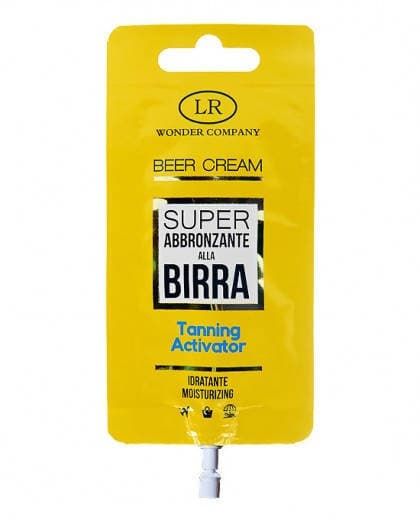 Beer Cream Bustina Super Abbronzante Alla Birra E Alga Dorata Crema Idratante Con Acido Ialuronico E Vitamina E in Bustina Con Erogatore 15ml Lr Company Srl in Autoabbronzanti corpo Farmacia Centrale M.le Iadevaia - Maddaloni, commercioVirtuoso.it
