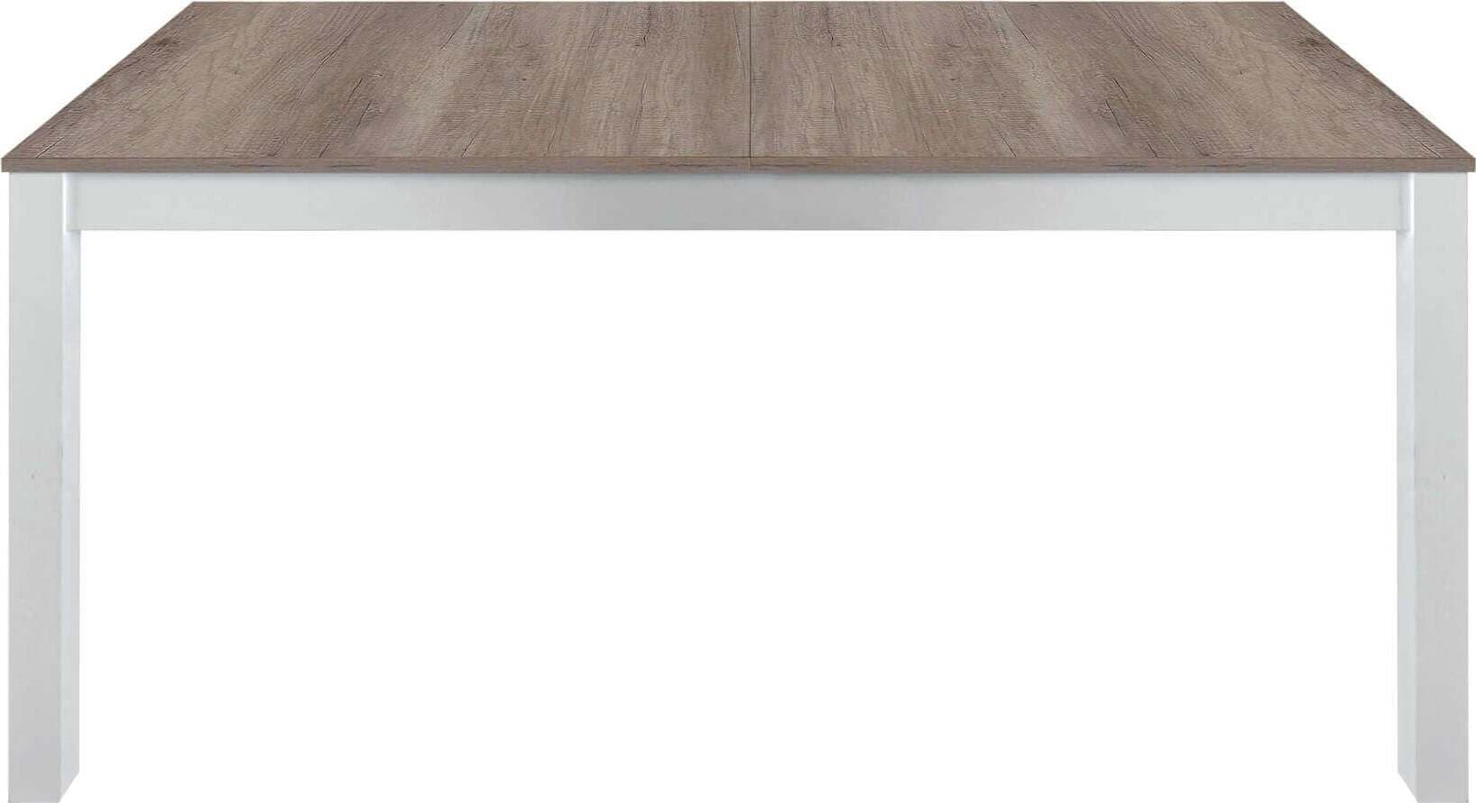 BENTLEY---tavolo-da-pranzo-moderno-allungabile-in-legno-90x160/203/246-Bianco-Milani-Home