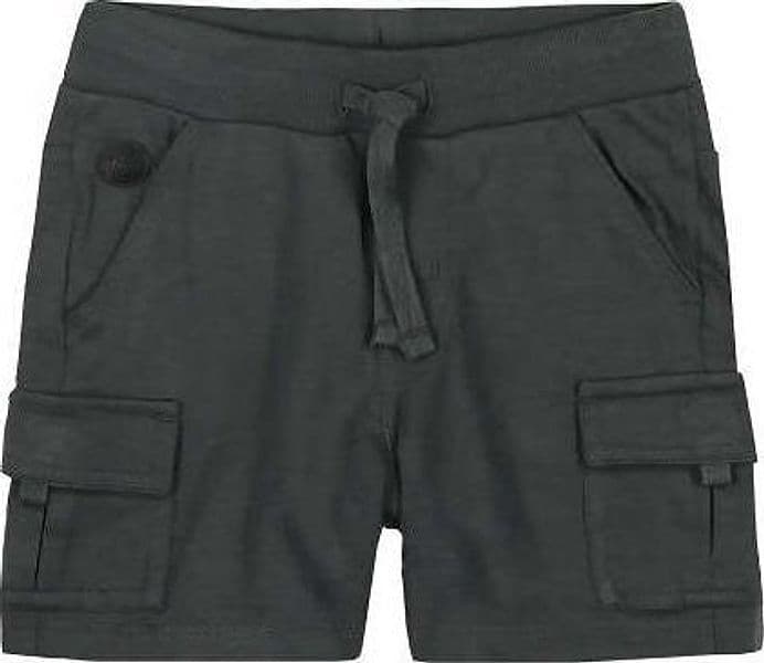 Bermuda Bimbo 100% Cotone Pantaloni Corti Elastico in Vita Bambino Pantaloncini Cargo Estivi con Tasche Tinta Unita pantaloncino baby maschio Piccole Canaglie - Tropea, Commerciovirtuoso.it