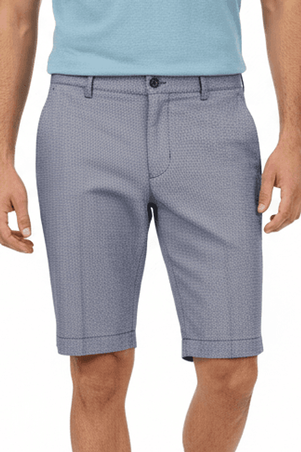 Bermuda uomo BerWich - fantasia - bianco/blu in Pantaloncini Couture - Sestu, commercioVirtuoso.it