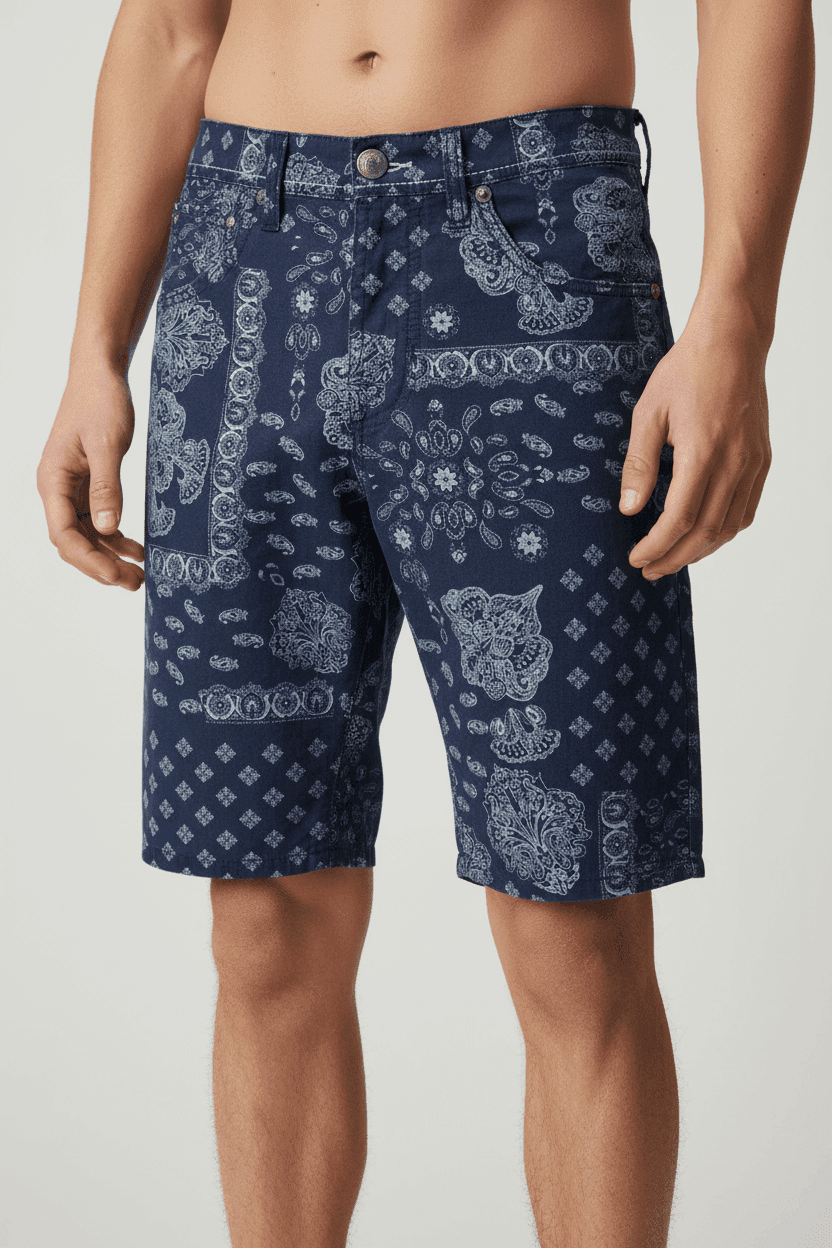 Bermuda uomo Jacob Cohen - Fantasia blu in Pantaloncini Couture - Sestu, commercioVirtuoso.it
