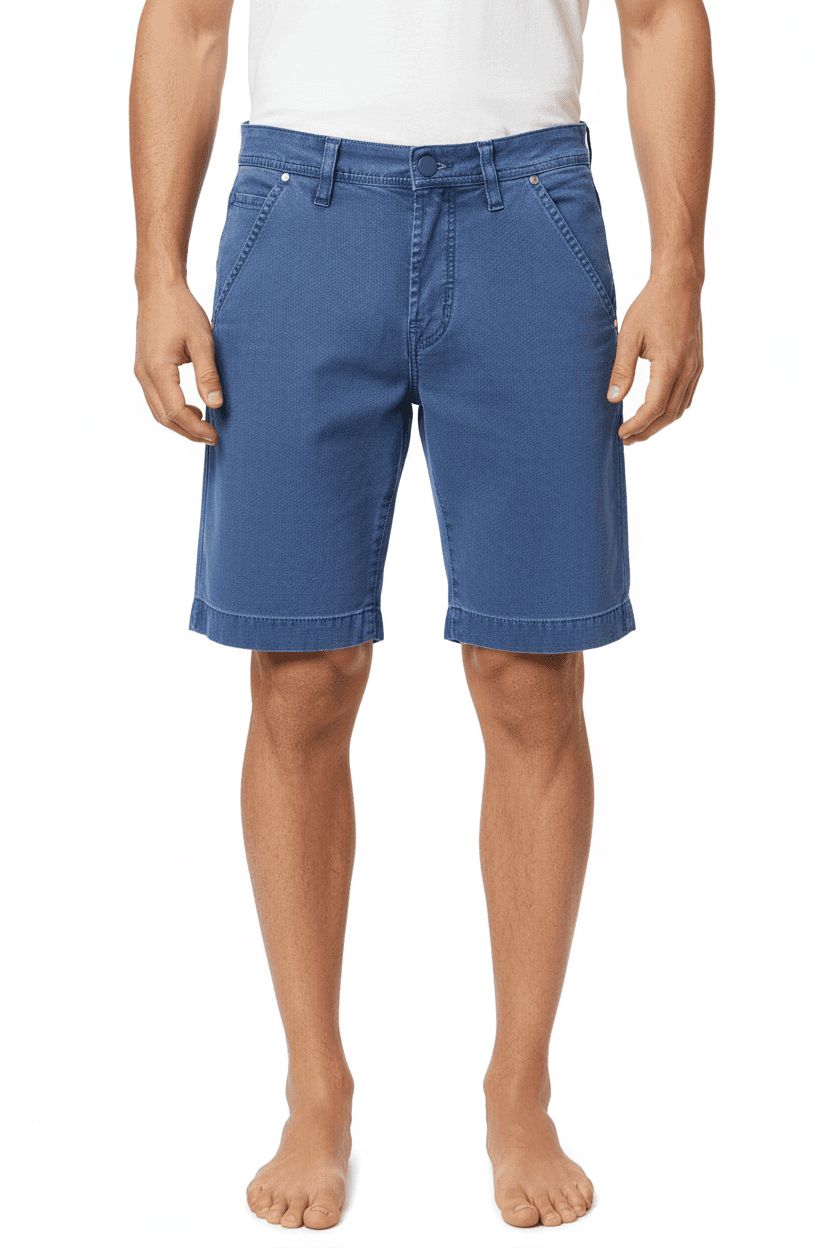 Bermuda uomo Jacob Cohen - micro fantasia - blu elettrico in Pantaloncini Couture - Sestu, commercioVirtuoso.it