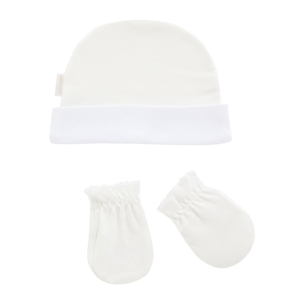 Berretto & Guanti Liso Beige Moda/Prima infanzia/Abbigliamento/Accessori per bambina/Berretti e cappellini La Casa Del Bebè - Napoli, Commerciovirtuoso.it