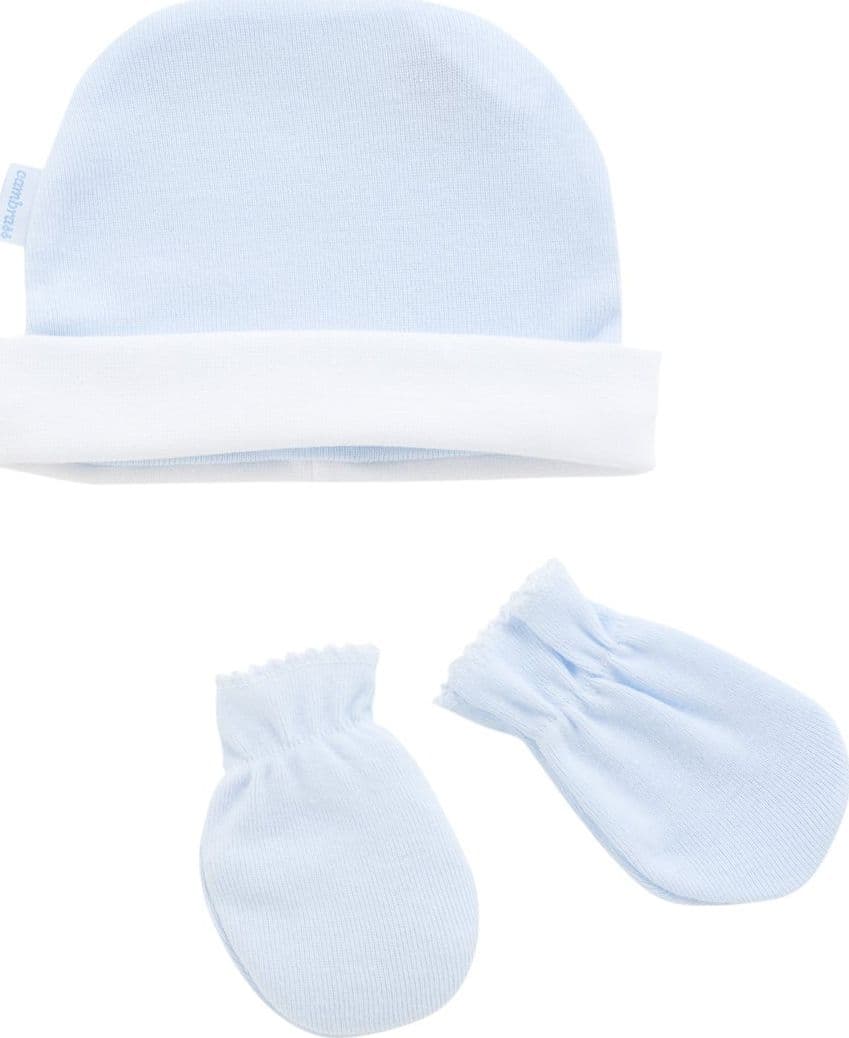 Berretto & Guanti Liso Celeste Moda/Prima infanzia/Abbigliamento/Accessori per bambino/Berretti e cappellini La Casa Del Bebè - Napoli, Commerciovirtuoso.it