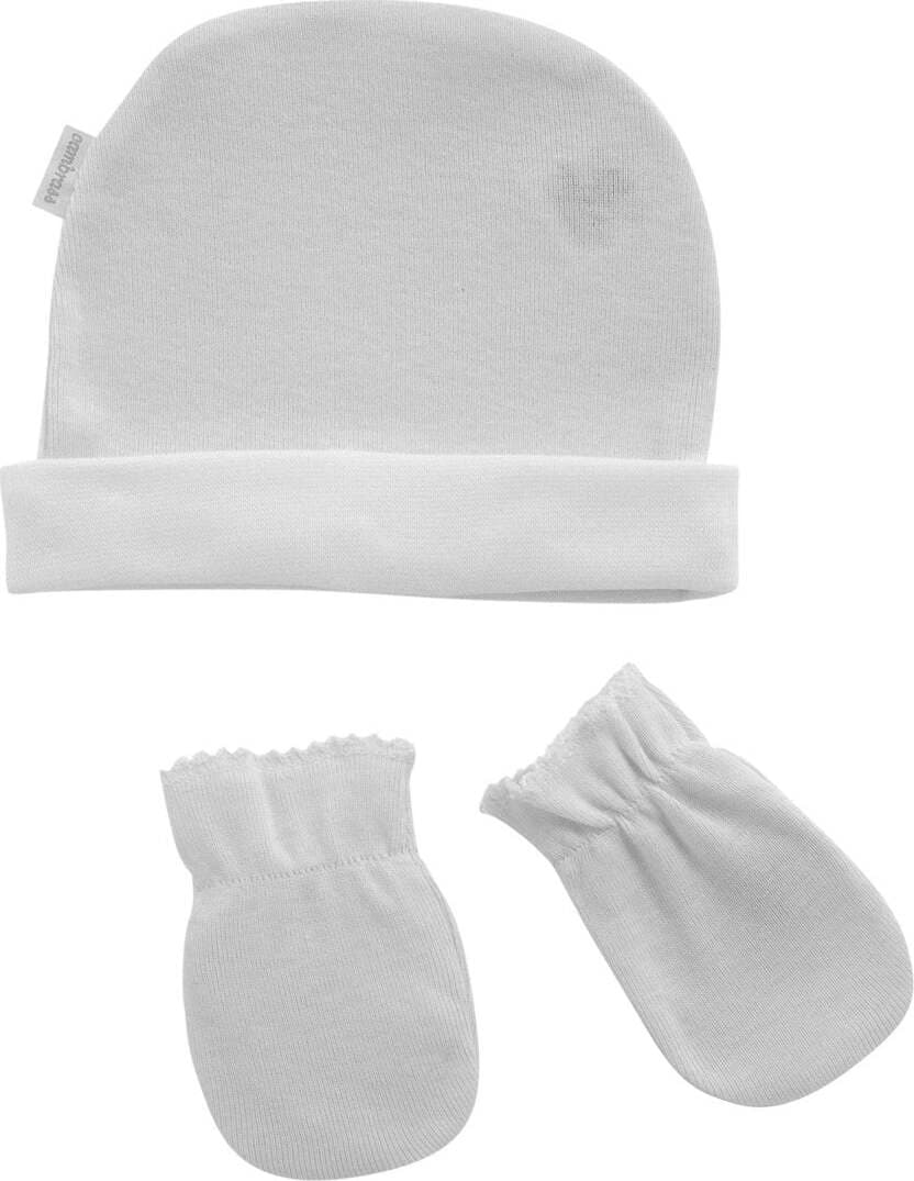 Berretto & Guanti Liso Grigio Moda/Prima infanzia/Abbigliamento/Accessori per bambino/Berretti e cappellini La Casa Del Bebè - Napoli, Commerciovirtuoso.it