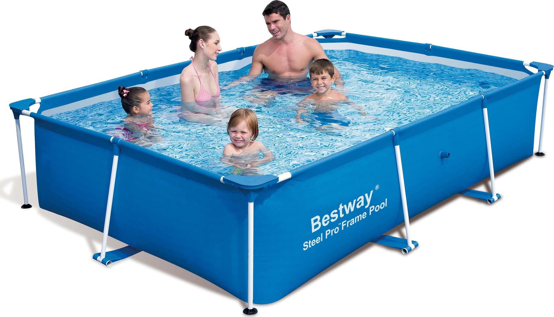 Bestway 56403 Piscina Fuori Terra Steel Pro da 259 x 170 x 61 cm Giardino e giardinaggio/Piscine vasche idromassaggio e accessori/Piscine/Piscine fuoriterra Ferus - Montoro, Commerciovirtuoso.it