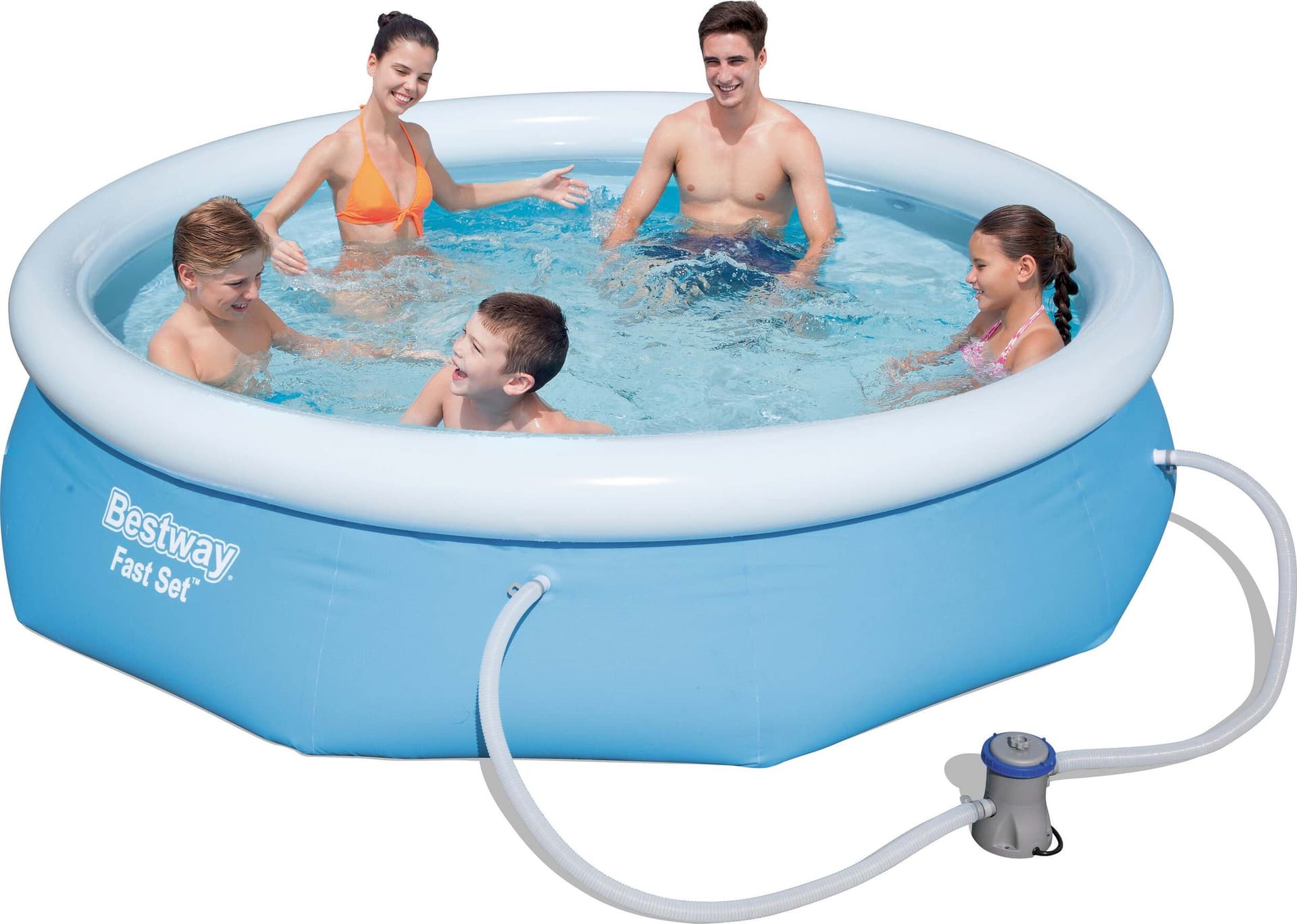 Bestway 57270 Piscina Gonfiabile Con Pompa Cm.305x76h Piscina Gonfiabile Fuoriterra Giardino e giardinaggio/Piscine vasche idromassaggio e accessori/Piscine/Piscine fuoriterra Ferus - Montoro, Commerciovirtuoso.it