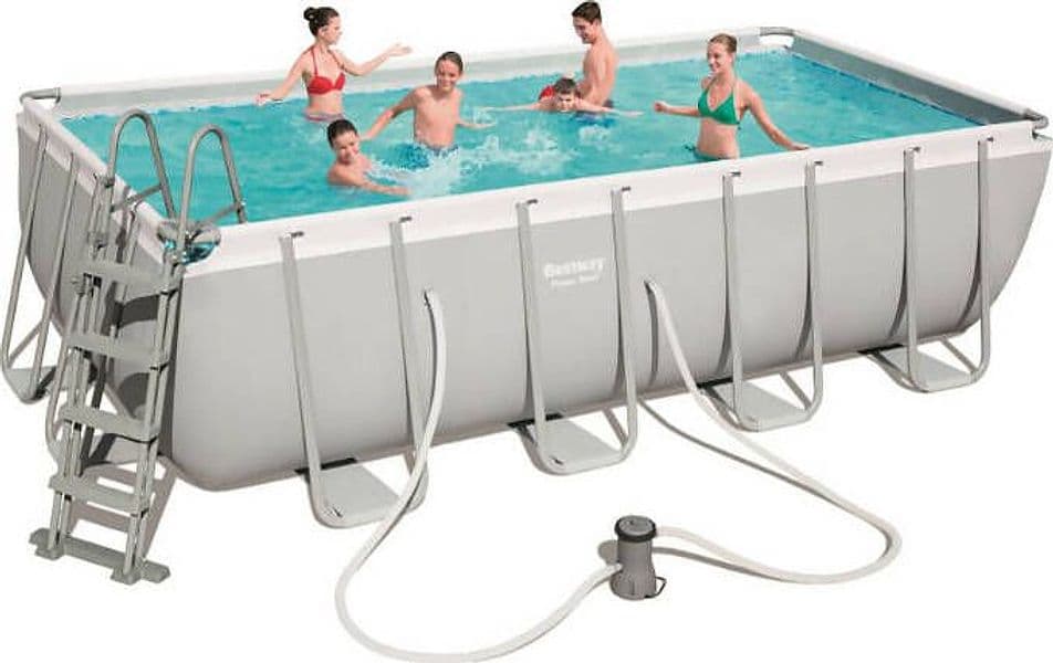 Bestway Piscina Con Telaio Completa Piscina Fuoriterra 488x244x122h Cm Giardino e giardinaggio/Piscine vasche idromassaggio e accessori/Piscine/Piscine fuoriterra Ferus - Montoro, Commerciovirtuoso.it
