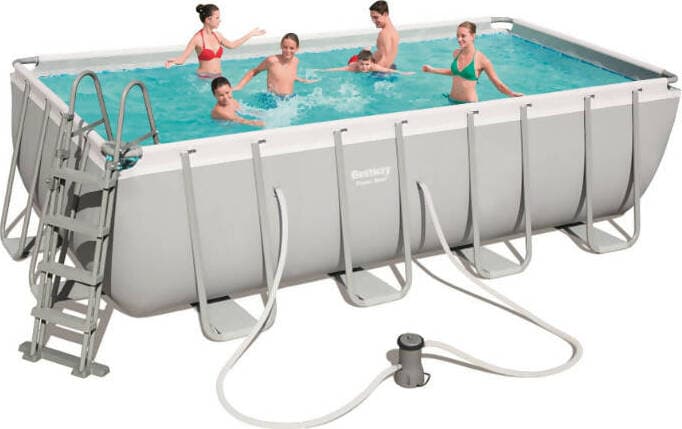 Bestway Piscina Con Telaio Completa Piscina Fuoriterra 488x244x122h Cm Giardino e giardinaggio/Piscine vasche idromassaggio e accessori/Piscine/Piscine fuoriterra Ferus - Montoro, Commerciovirtuoso.it