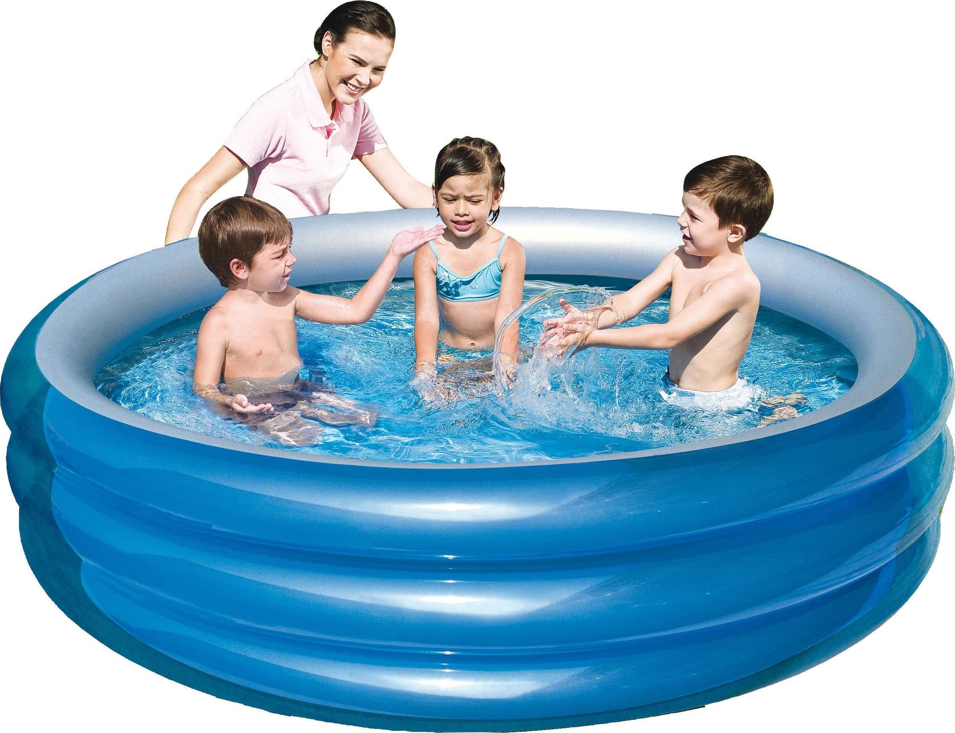 BESTWAY Piscina Fuori Terra Gonfiabile Piscina Esterna per Bambini da Giardino Rotonda Ø 201x53h cm - 51043B Giardino e giardinaggio/Piscine vasche idromassaggio e accessori/Piscine/Piscine gonfiabili Ferus - Montoro, Commerciovirtuoso.it