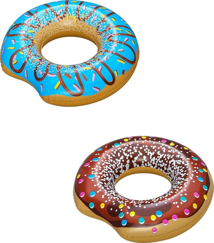 Bestway Salvagente Fashion Ciambella Gonfiabile Donuts 2 Colori Assorti 107 Cm Giochi e giocattoli/Sport e giochi all'aperto/Giochi aquatici e piscine per bambini/Canotti e gonfiabili galleggianti Trade Shop italia - Napoli, Commerciovirtuoso.it