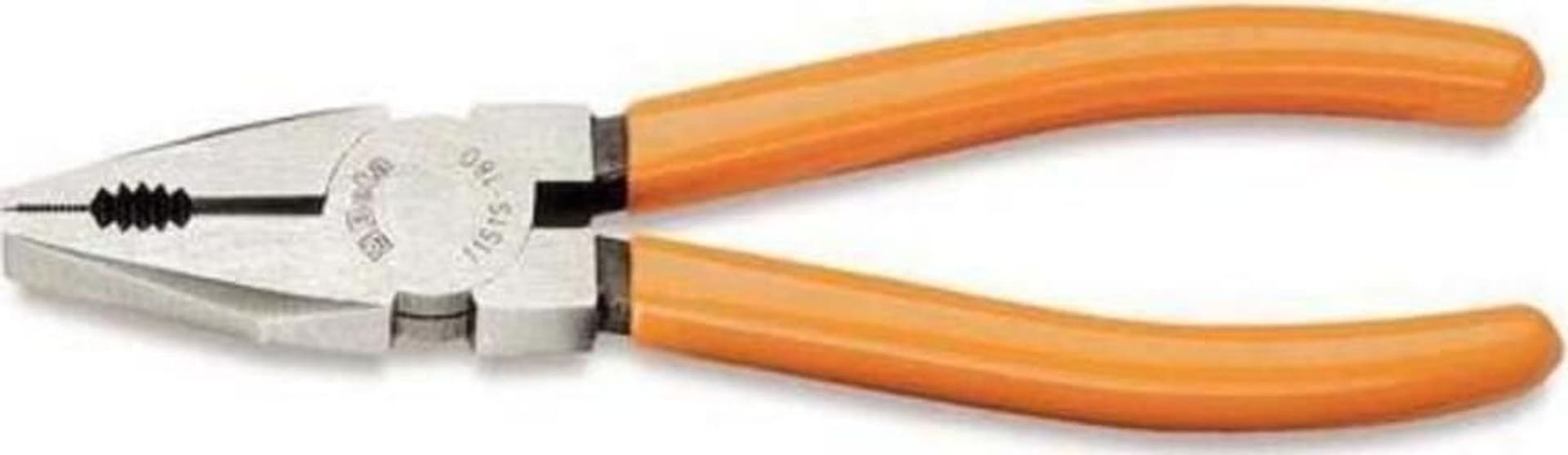 BETA-1151/160---PINZA-UNIVERSALE-CROMATA-SATINATA-CON-MANICI-RICOPERTI-IN-PVC