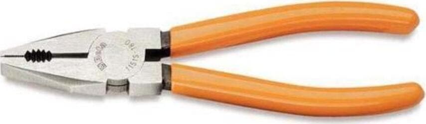 BETA-1151/160---PINZA-UNIVERSALE-CROMATA-SATINATA-CON-MANICI-RICOPERTI-IN-PVC