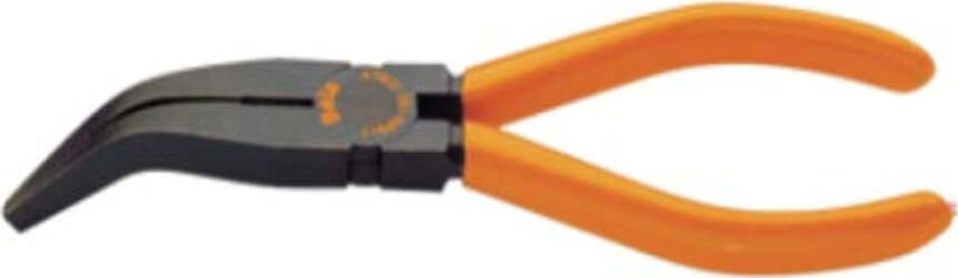 BETA-1164N/200---PINZE-A-BECCHI-PIATTI-LUNGHISSIMI-PIEGATI-ZIGRINATI,-FOSFATATE-CON-MANICI-RICOPERTI-IN-PVC