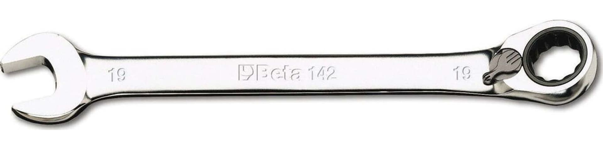 Beta-142-MM.19-Chiave-Combinata-a-Cricchetto,-19-mm