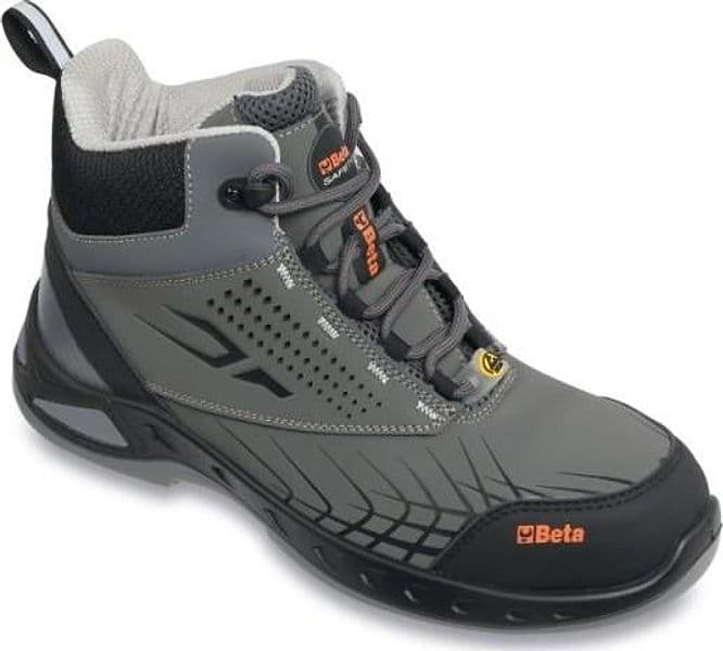 Scarpa Alta Beta S3s Fo Sr Esd Grigio Scarpa Antinfortunistica Magazzino Meccanico Officina Industria in Scarpe Dresswork - Como, commercioVirtuoso.it