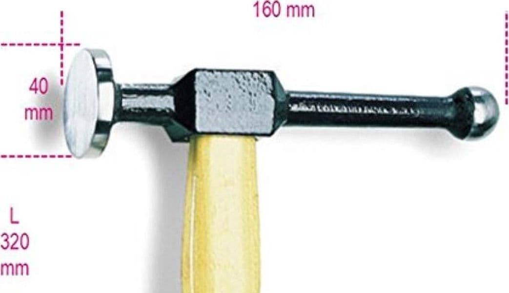 BETA--MARTELLO-PER-CARROZZIERI-MANICO-IN-LEGNO