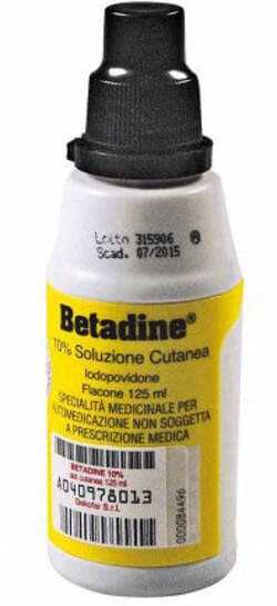Betadine soluz cut 125ml 10% in Iodio Clubfarma - Melilli, commercioVirtuoso.it