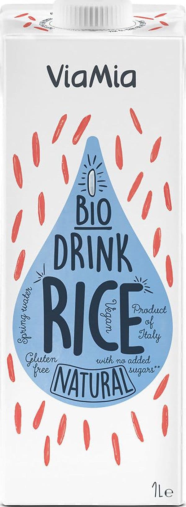 6 Bevande di Riso biologica 1000 ml bevanda vegetale via mia ( da the bridge / veneto ) in Riso Liv’eat - Lurago Marinone, commercioVirtuoso.it