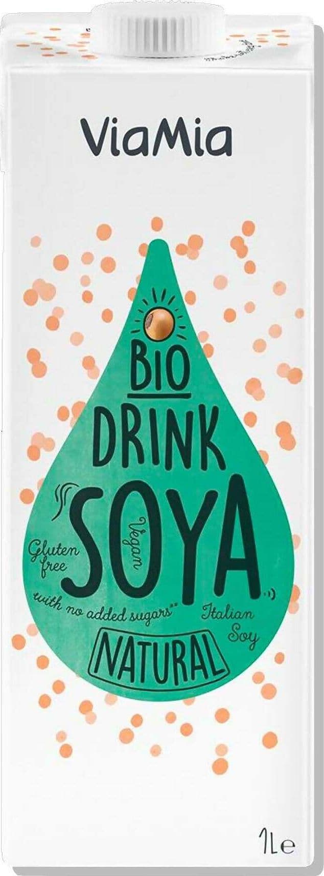 Bevanda Di Soia Naturale 1000 Ml Biologico E Senza Glutine