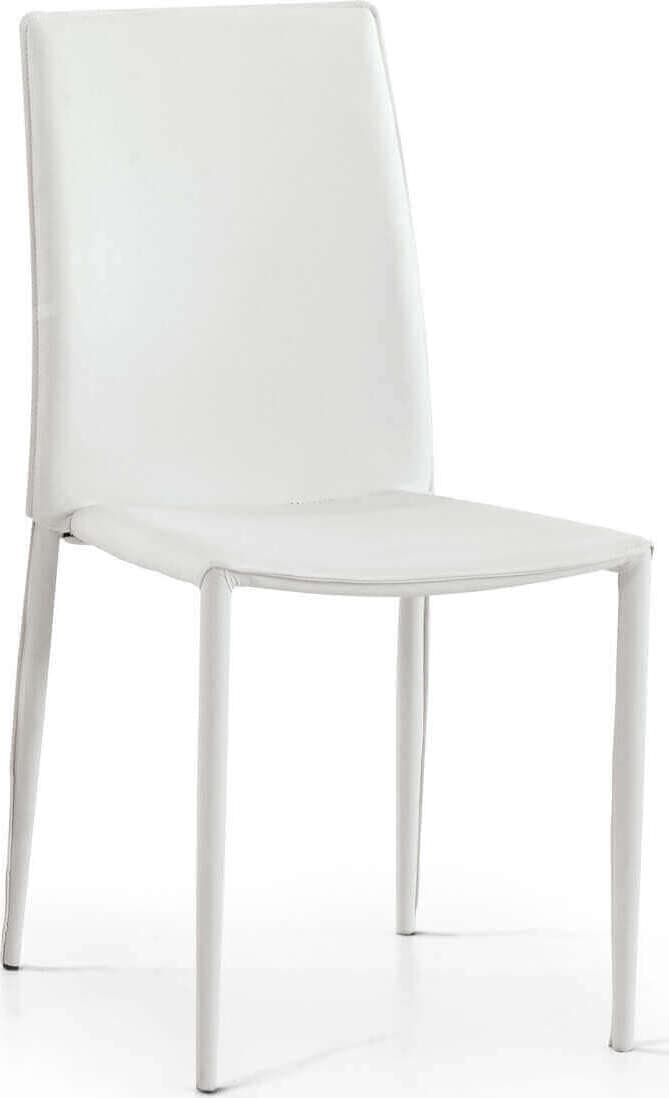 BEVERLEY---sedia-moderna-ecopelle-struttura-in-metallo-Bianco-Milani-Home