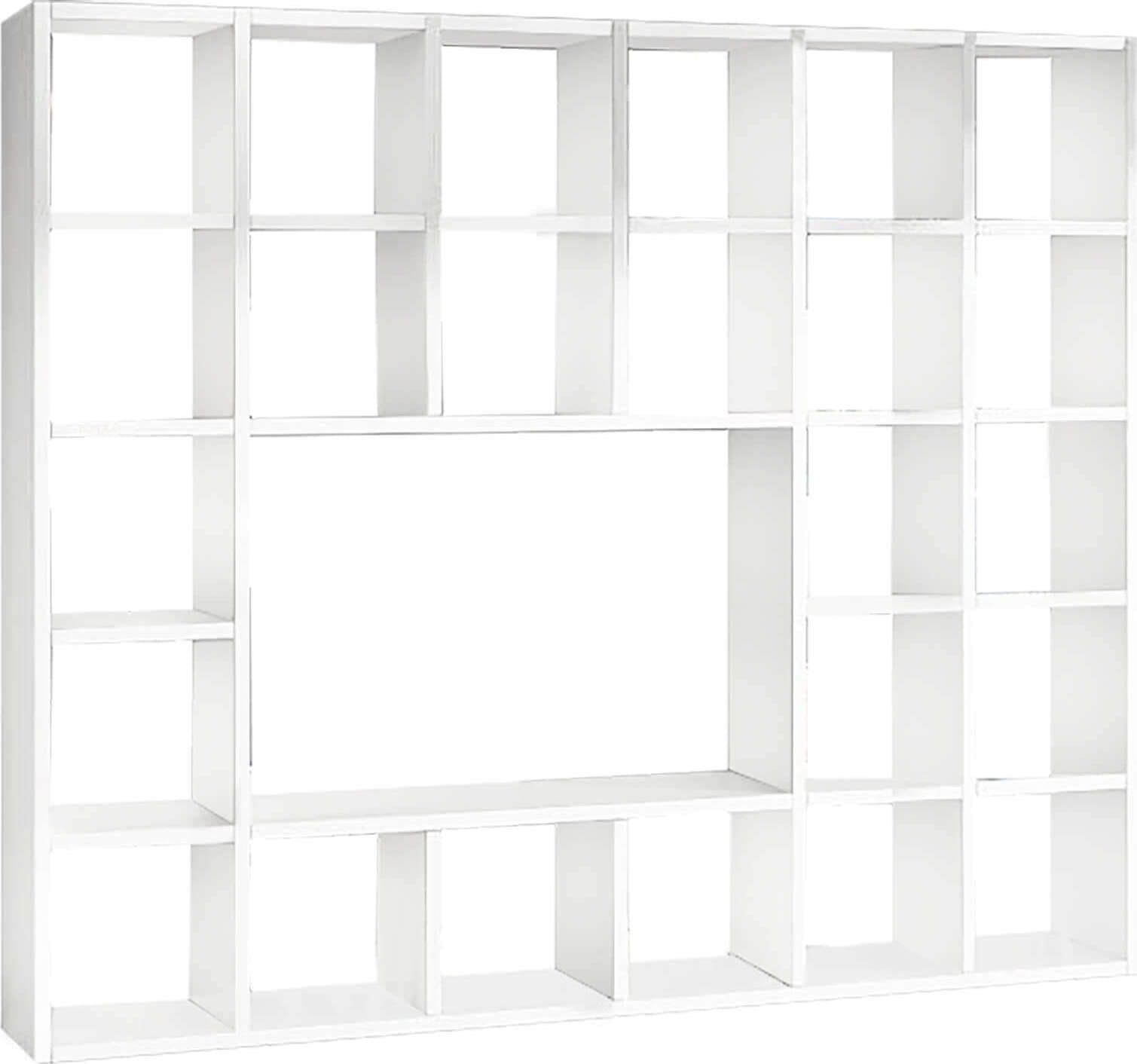 BEVERLY---parete-in-nobilitato-frassinato-261x30x218-Bianco-Milani-Home