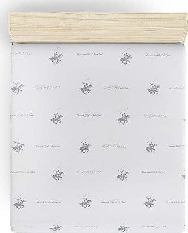 BEVERLY HILLS POLO CLUB LENZUOLO AD ANGOLI RANFORCE GRIGIO E BIANCO Casa e cucina/Tessili per la casa/Biancheria da letto/Lenzuola e federe/Lenzuola coprimaterasso Scontolo.net - Potenza, Commerciovirtuoso.it