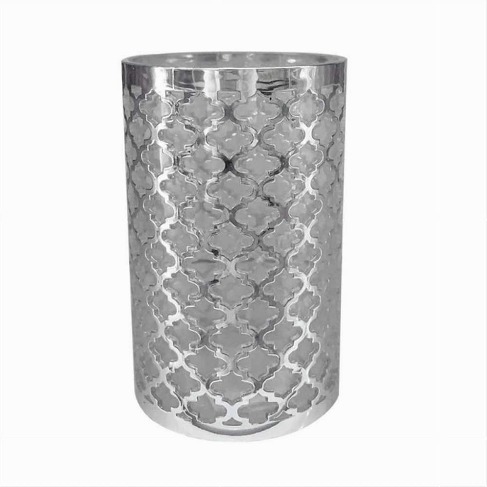 BICCHIERE PORTA SPAZZOLINI ACCESSORIO BAGNO ARGENTO STILE BAROCCO ARREDO 59107 in Set di accessori per il bagno Trade Shop italia - Napoli, commercioVirtuoso.it