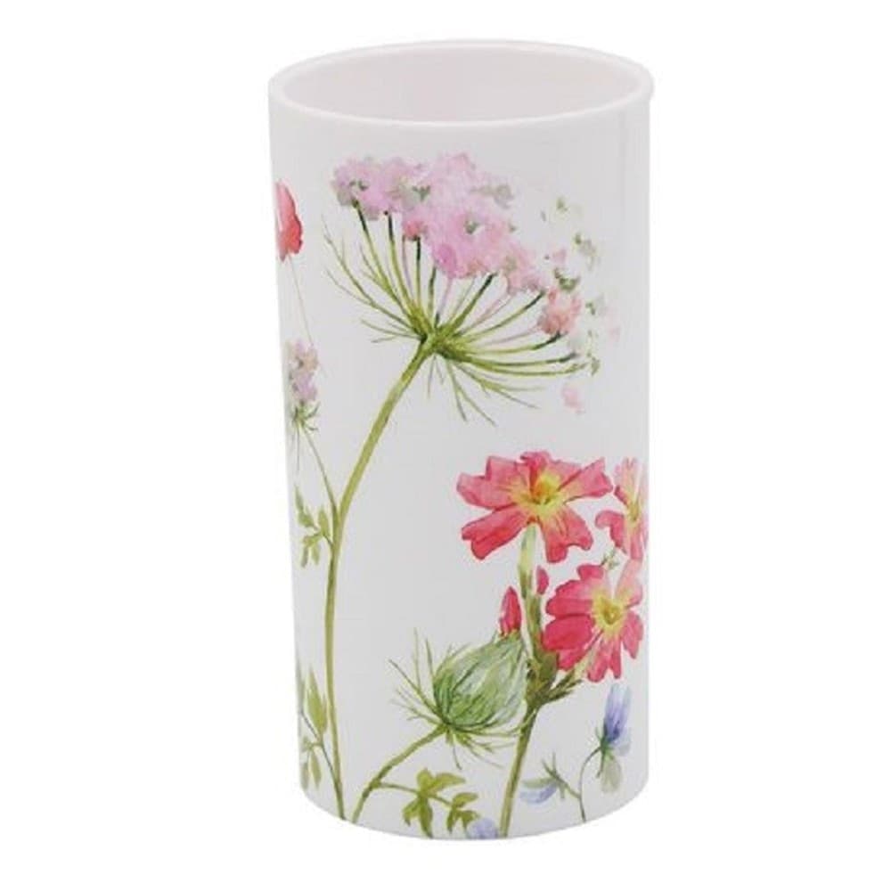 Bicchiere Porta Spazzolino Bianco In Plastica Accessorio Bagno Con Fiori 69923 Casa, arredamento e bricolage > Accessori Bagno > Set da Bagno Trade Shop italia - Napoli, Commerciovirtuoso.it