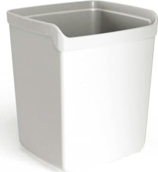 Bicchiere portapenne Mydesk - 8 7x7 4x10 cm - bianco - Arda Cancelleria e prodotti per ufficio/Archivio ufficio e accessori per scrivania/Accessori da scrivania e archiviazione/Vaschette portacorrispondenza Eurocartuccia - Pavullo, Commerciovirtuoso.it